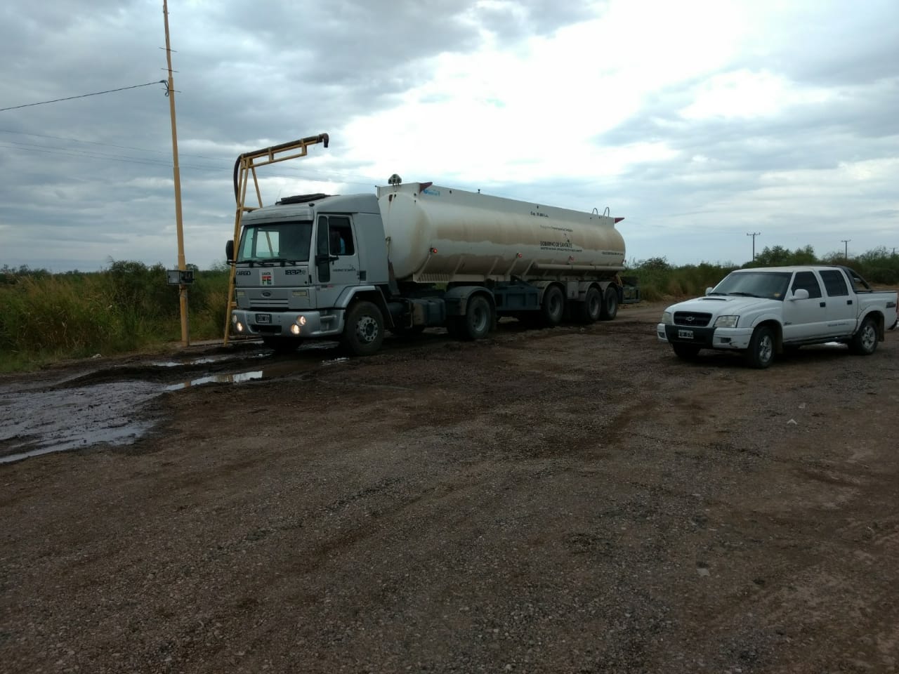 Acarreo de agua 9 de Julio
