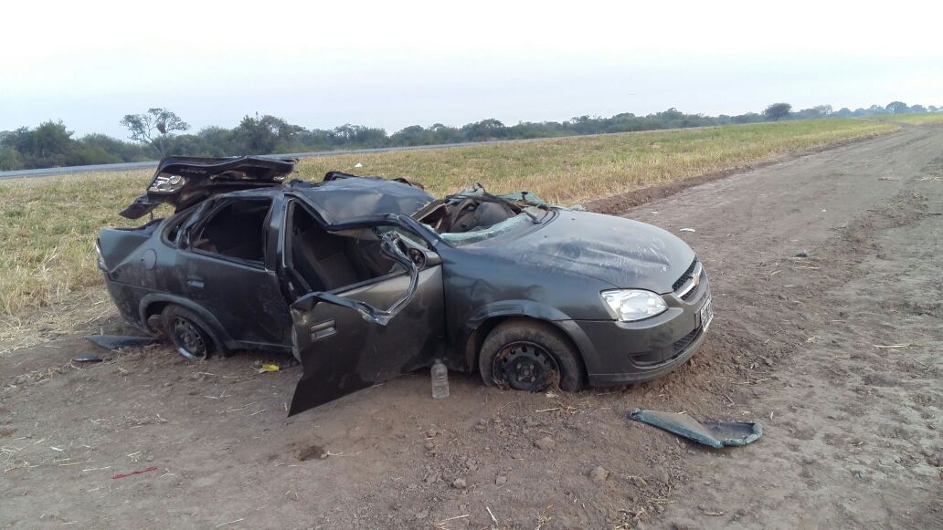 Fatal siniestro vial en ruta 95 pozo borrado