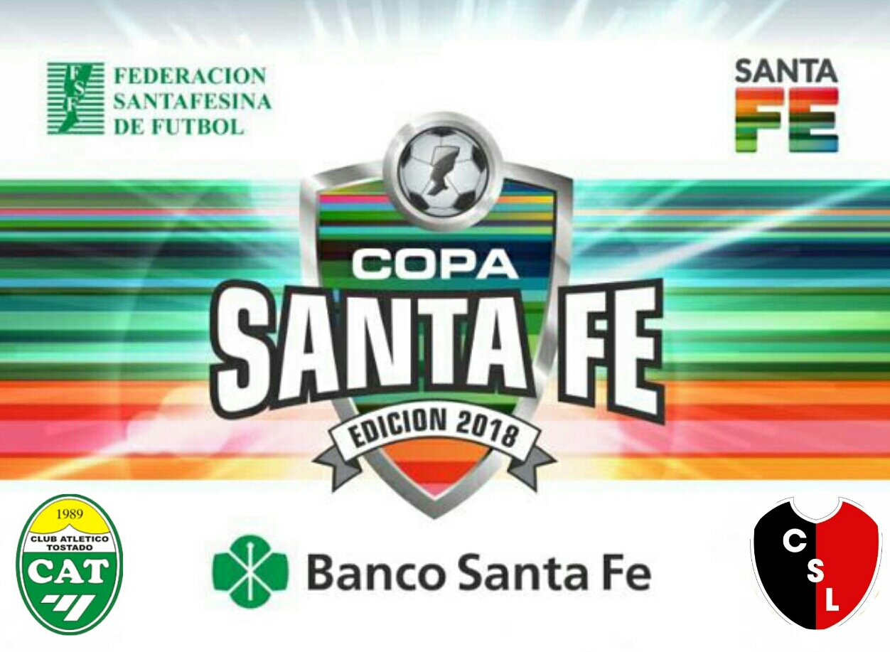 Copa Santa Se de fútbol Atlético y San Lorenzo de Tostado
