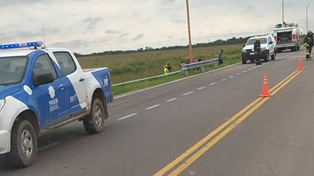 Siniesro vial en ruta 2 y 17 2