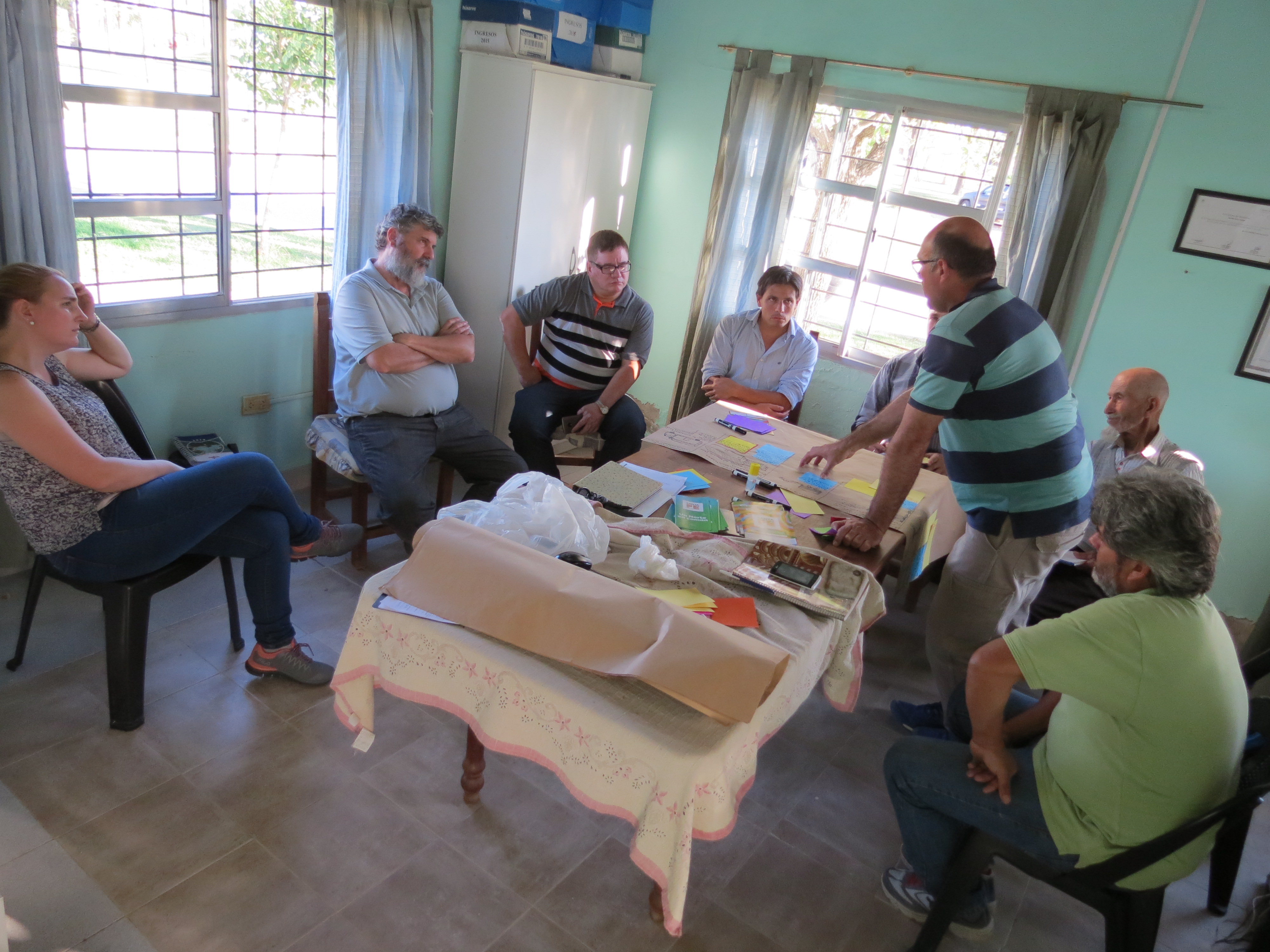 taller en Villa Minetti para potenciar las cadenas productivas (1)