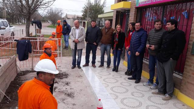 obra de gas