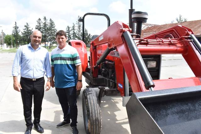 tractor con pala