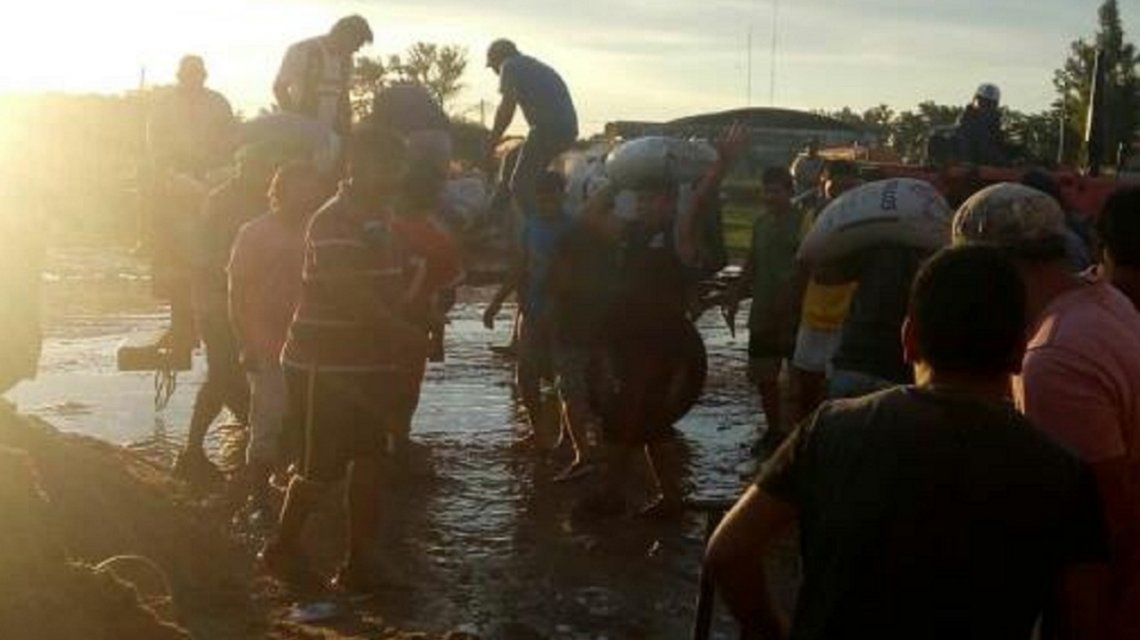 evacuadas