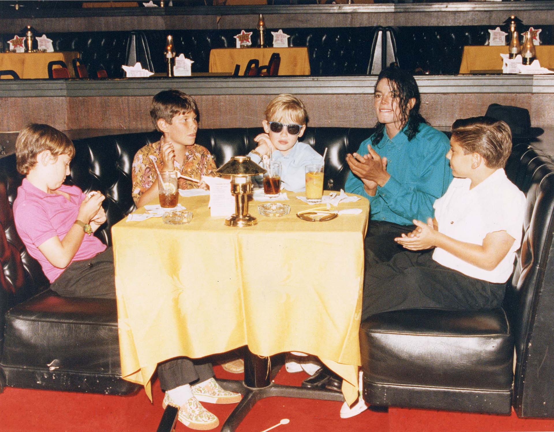 FILE PHOTOS- Michael Jackson and Macaulay Culkin