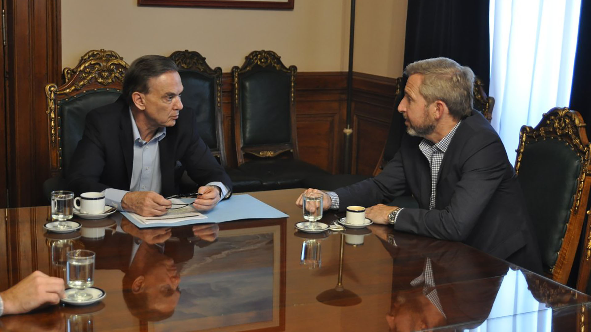reunion-entre-pichetto-y-frigerio-por-el-presupuesto-2019
