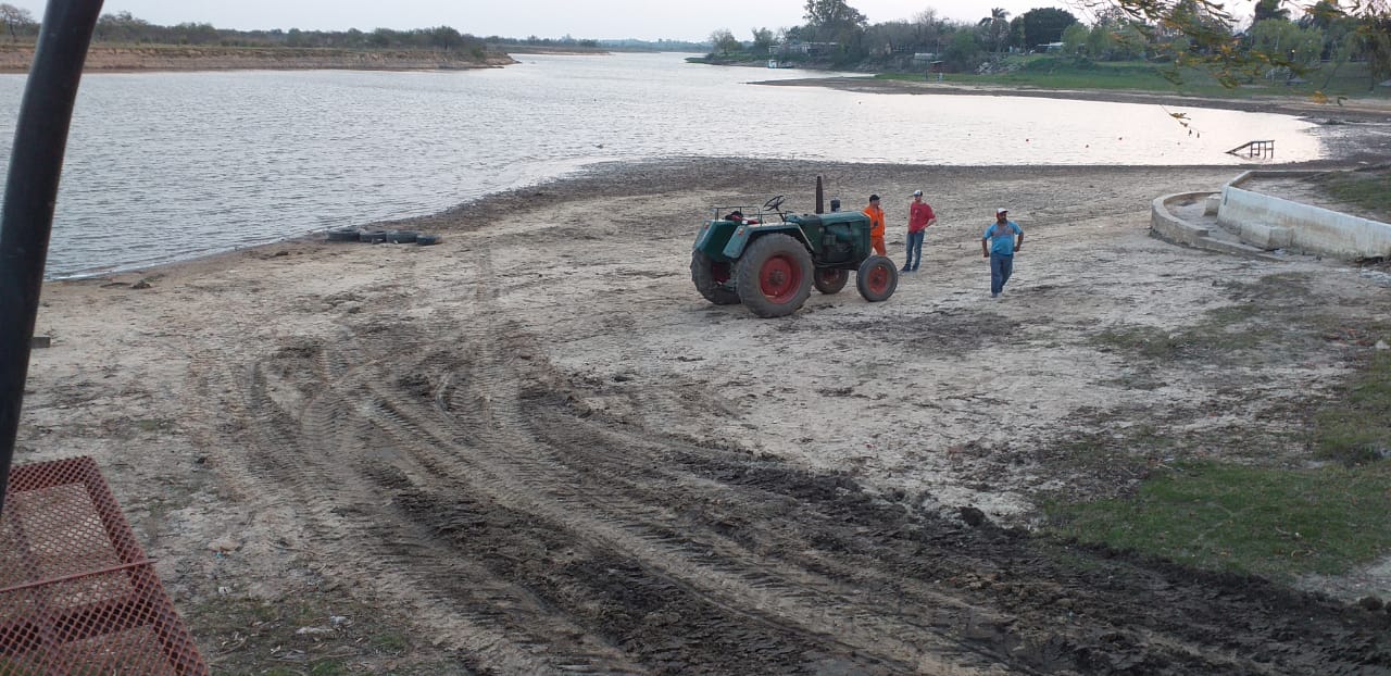 bajante afectó baja de lancha