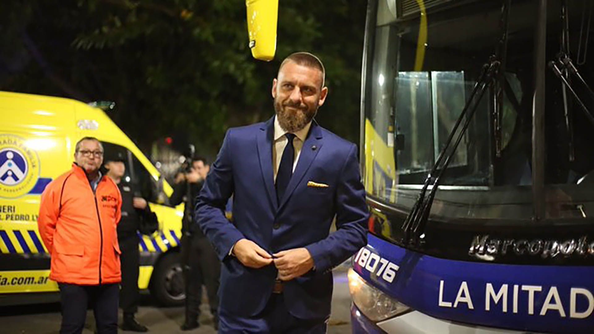 De Rossi reveló la curiosa pregunta que le hacía a los argentinos en Roma y aseguró que no lo "asusta" la "locura" de los hinchas de Boca