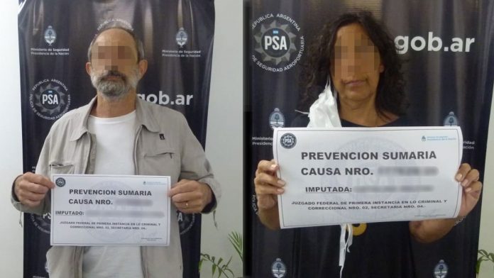 Pareja detenida