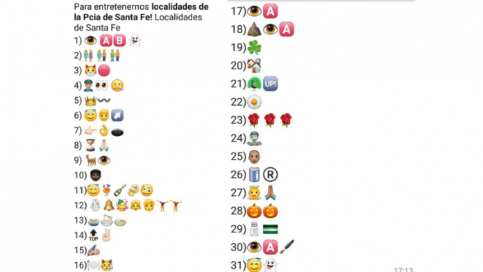 Emojis Santa Fe