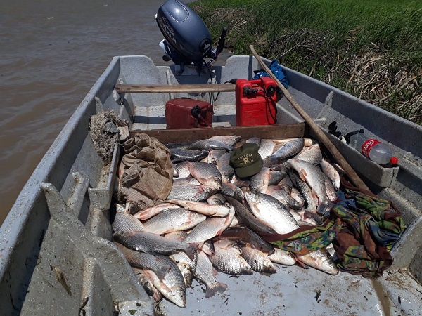 Decomiso de pescado - Arroyo Leyes