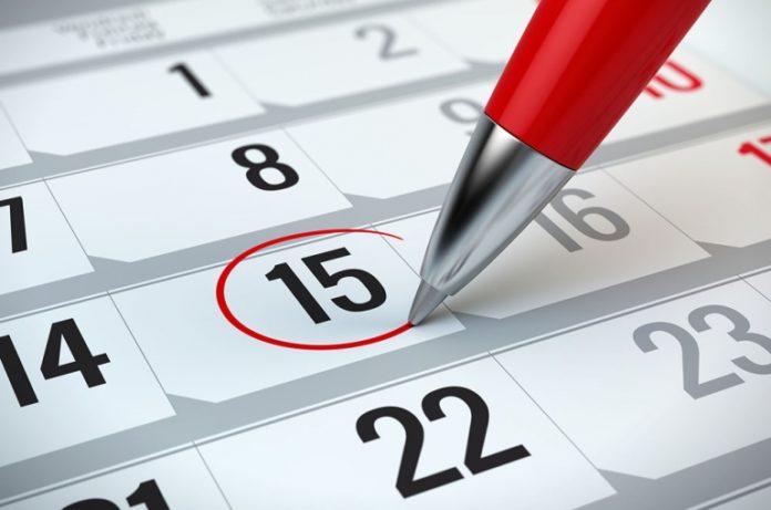 Calendario feriado