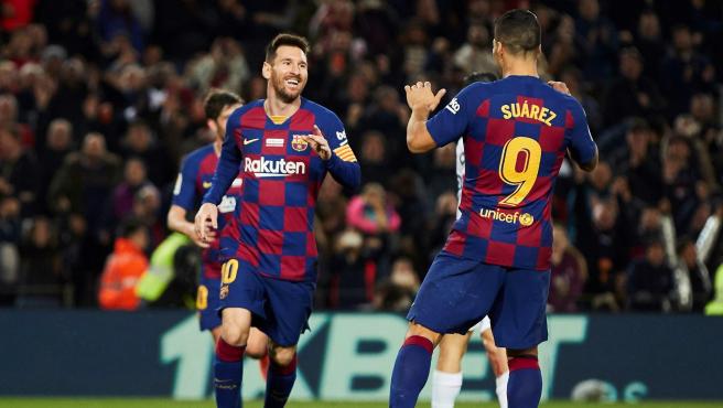 Messi Suarez