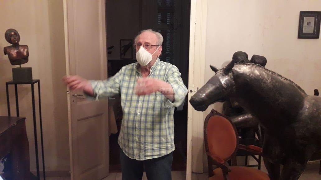 Edgardo Arriola, víctima de entradera