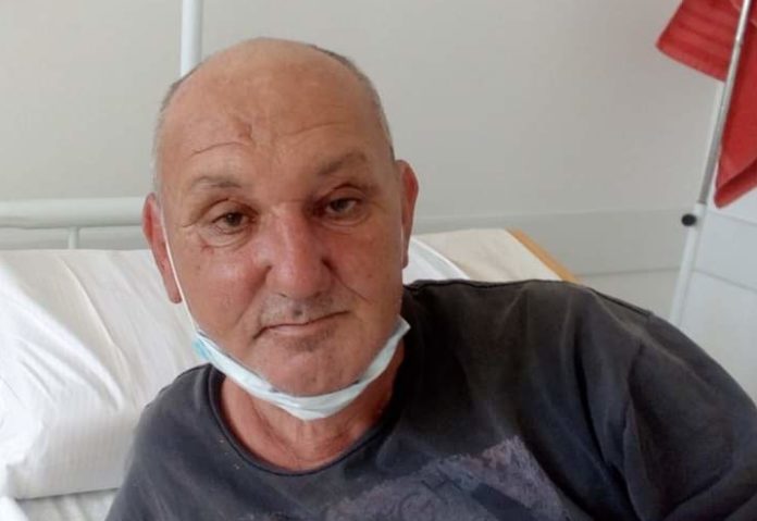 Hombre en Hospital Iturraspe