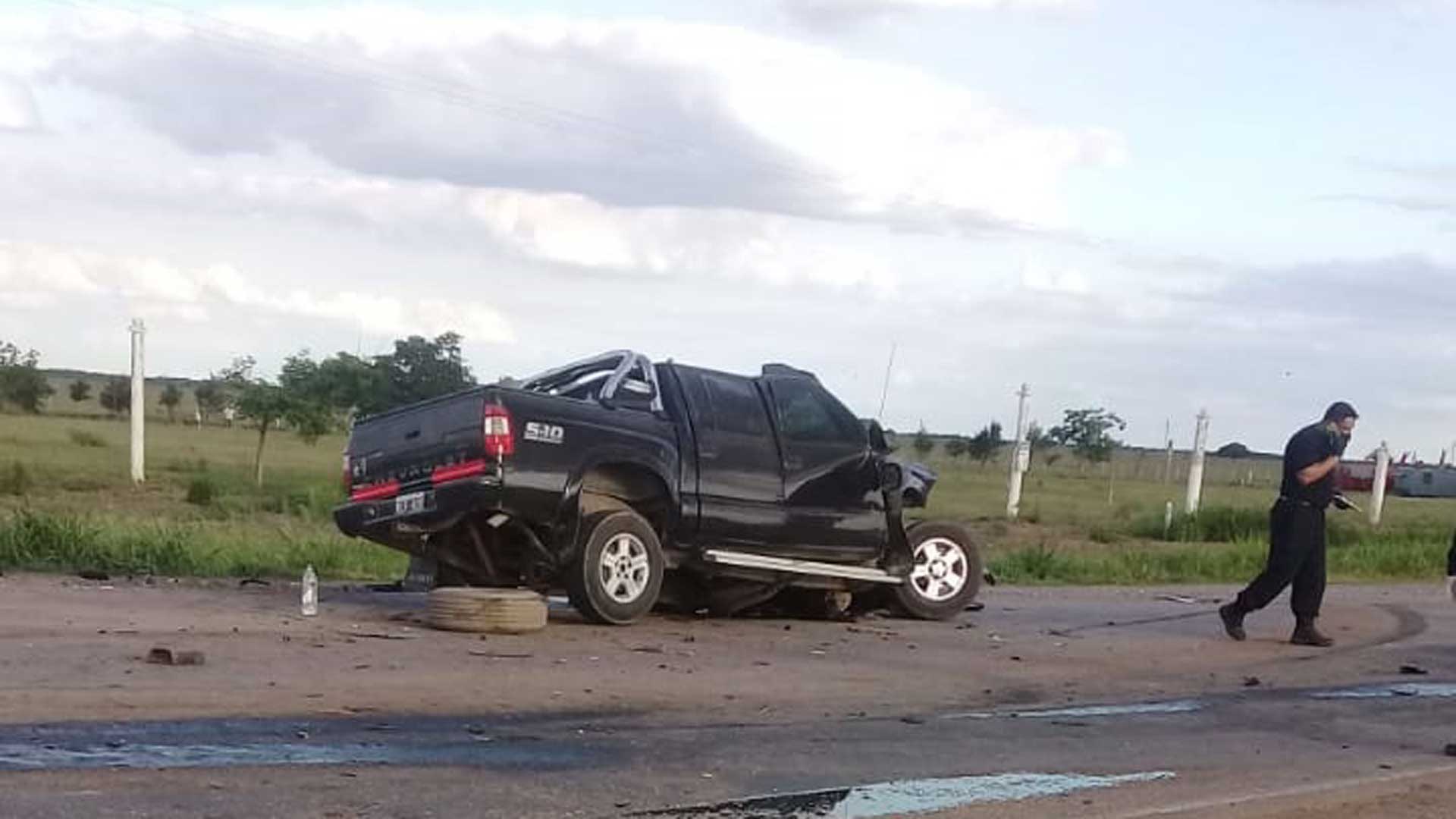 Siniestro vial en el cruce de las rutas 95 y 2 | Radio EME