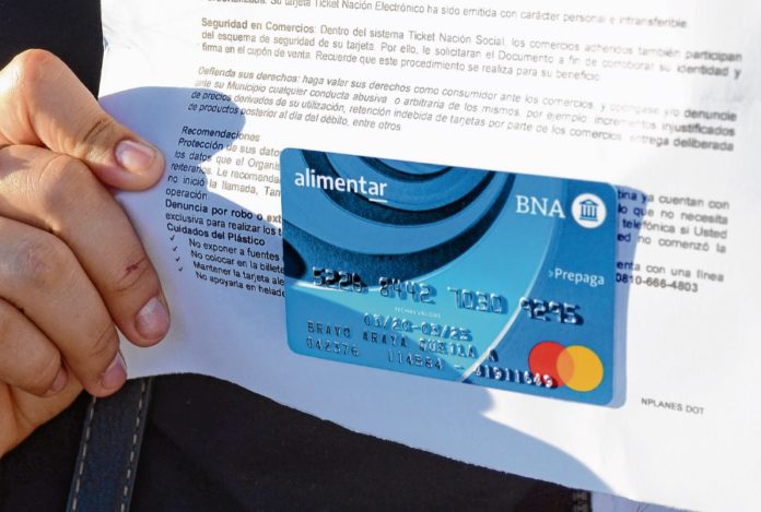 Alimentar Tarjeta