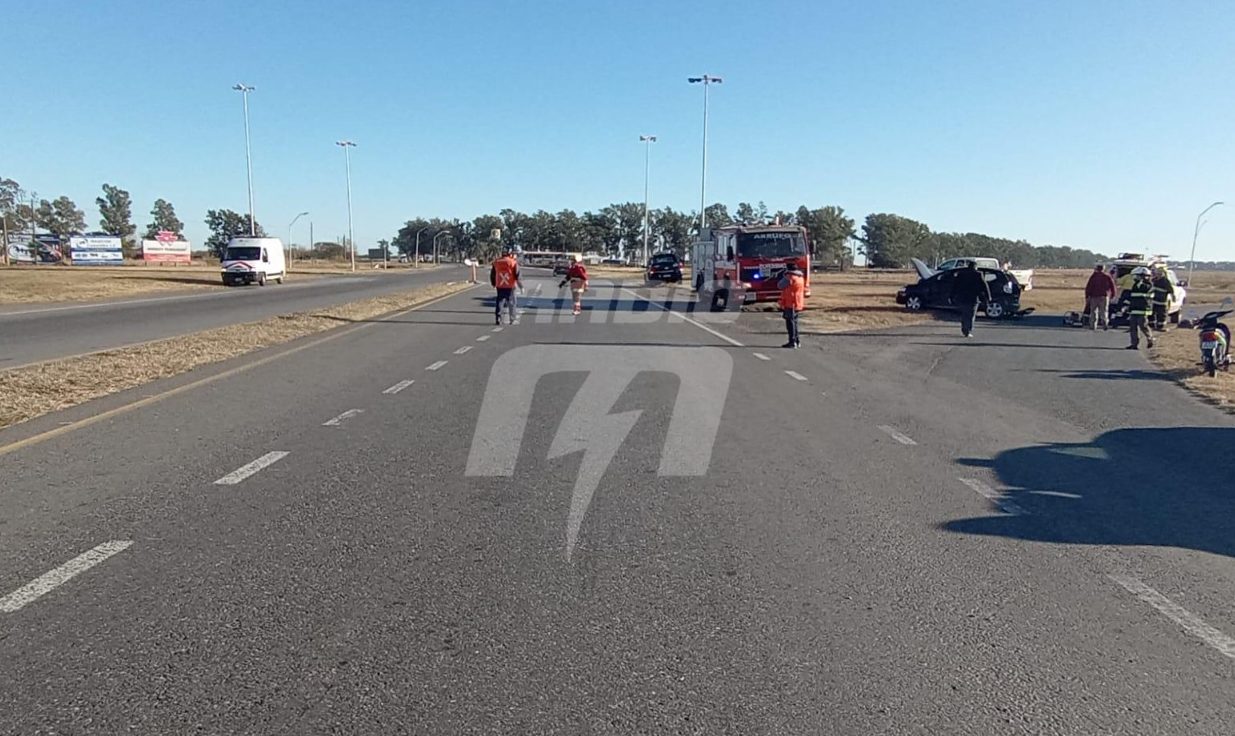 Murieron dos personas en un choque fatal en el cruce de Ruta 39 y Ruta 34