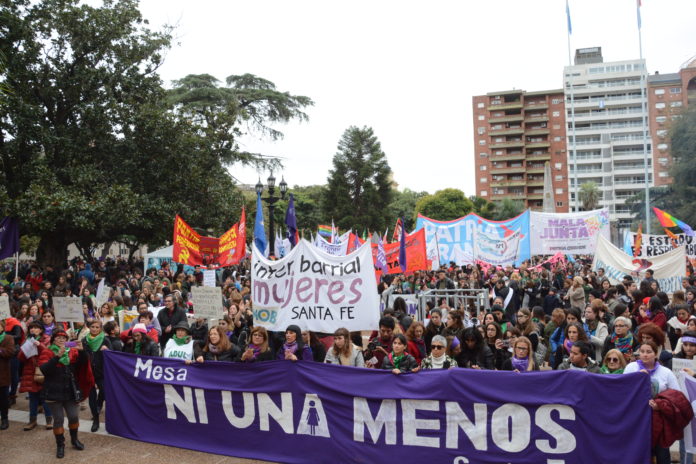 Marcha "Ni una mas, ni una menos" - Plaza de Mayo -