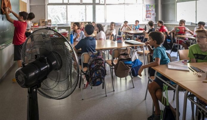 CALOR CLASES ESCUELAS