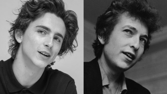 Timothée Chalamet será Bob Dylan en una nueva película biográfica