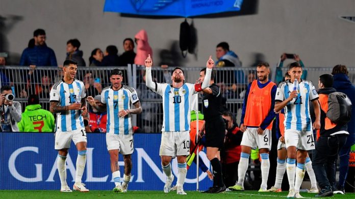 SELECCION ARGENTINA MESSI
