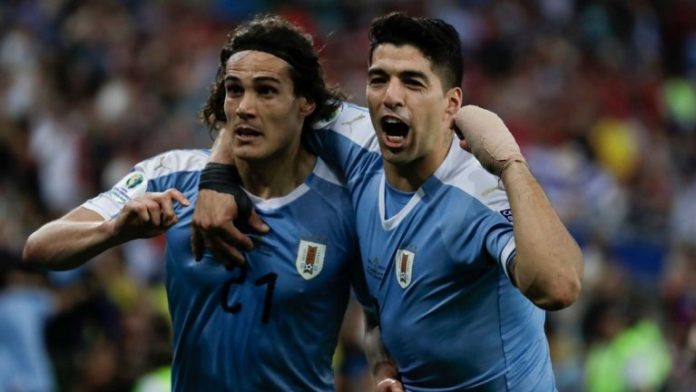 CAVANI SUAREZ URUGUAY