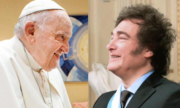 MILEI PAPA FRANCISCO