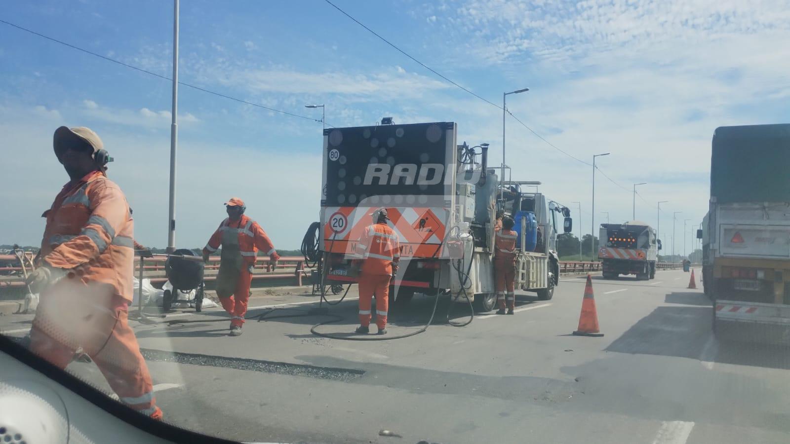 Por obras de asfalto se congestiona la autopista Santa Fe - Rosario ...