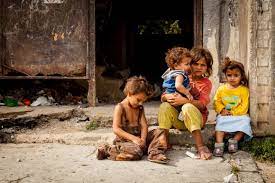 niños pobres