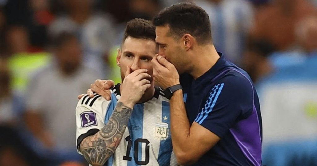 Argentina Scaloni Messi