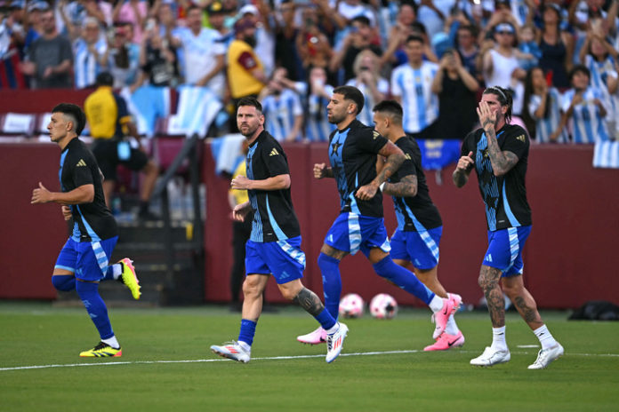 Football: International friendly: Argentina v Guatemala
