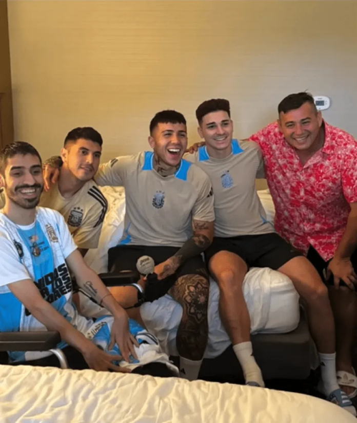 palacio, enzo y julian
