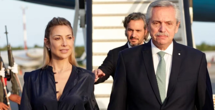 Alberto Fernández Fabiola Yañez