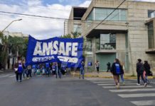 Aumento docente por decreto: AMSAFE cuestionó al Gobierno y llamó a “resistir hasta ganar”