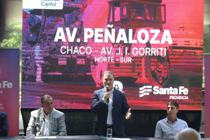 Licitación en Avenida Peñaloza