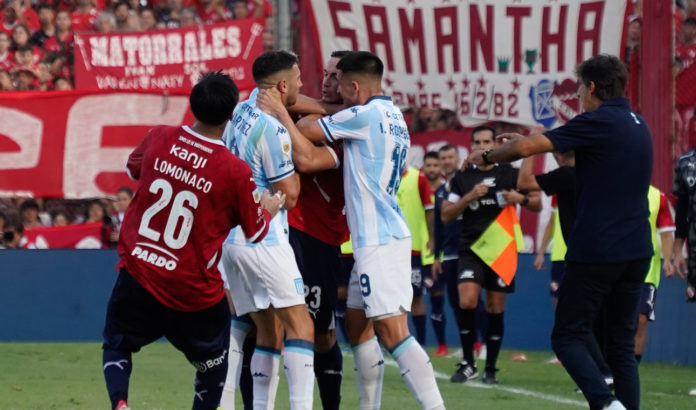Independiente vs Racing. Marcone. 16.03.2025 Foto Maxi Failla