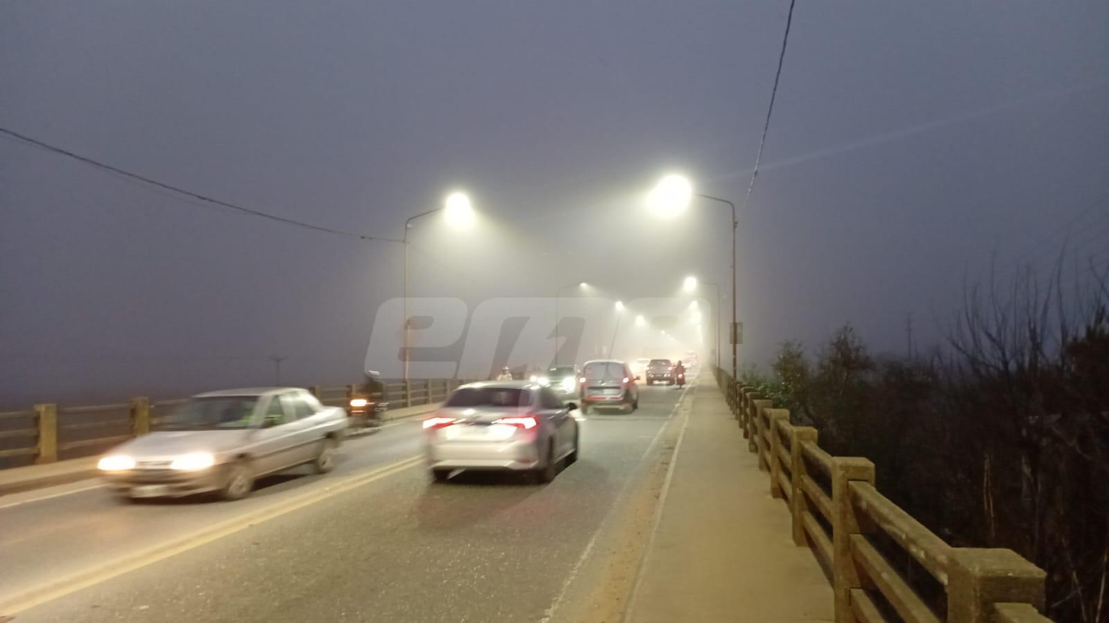 Alerta por niebla y visibilidad reducida en los ingresos a la ciudad de ...