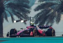 Colapinto cerró la P3 en el puesto 19 del Gran Premio de Abu Dhabi