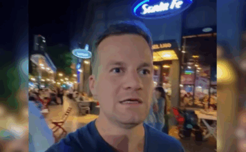 Un influencer estadounidense llegó a Santa Fe y quedó fascinado: “Tiene una buena vibra increíble”