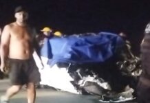 Choque fatal en la ruta 6, cerca de Franck: un automovilista murió y dos hombres resultaron heridos