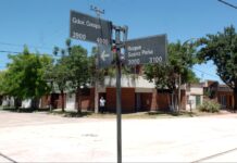 Tras una histórica intervención, se restableció el tránsito en la intersección de Roque Sáenz Peña y Crespo