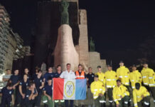 Un equipo de brigadistas santafesino viaja a Chubut para colaborar en el control de incendios forestales