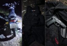 Recuperaron la moto y el arma robadas a una policía tras un asalto en la autopista Santa Fe-Rosario