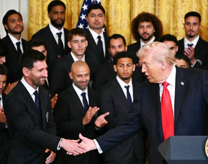 MESSI TRUMP