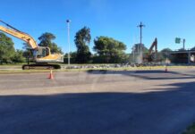 Desvíos y demoras en el tránsito por trabajos en el acceso al Puente Carretero