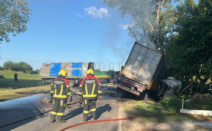 ZAVALLA ACCIDENTE CHOQUE