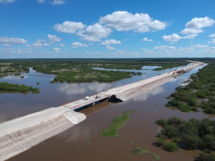 La obra de cuatro puentes entre Moussy y La Sarita está cerca de finalizar