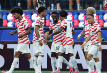 Estados Unidos fue muy superior y goleó a Paraguay por 4-1 en el grupo D del Mundial 2026