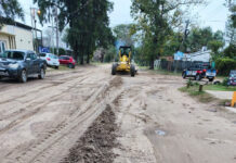 Refuerzan los trabajos de mantenimiento vial en La Costa tras las últimas lluvias
